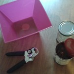 Step 1 - Place cherry pie filling in a mixing bowl