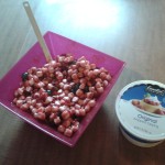 Step 4 - Fold in whip topping being sure to mix well so all ingredients are incorporated together