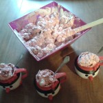 Step 6 - Find some festive cups or bowls to portion this treat out for hungry munchkins