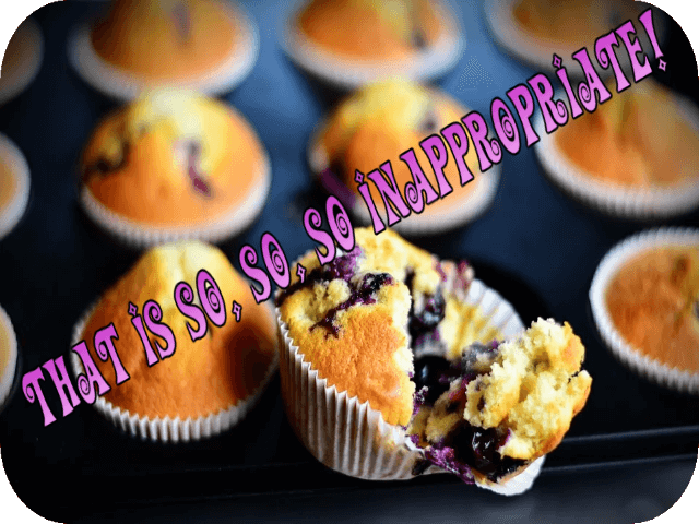 That is so, so, so inappropriate!