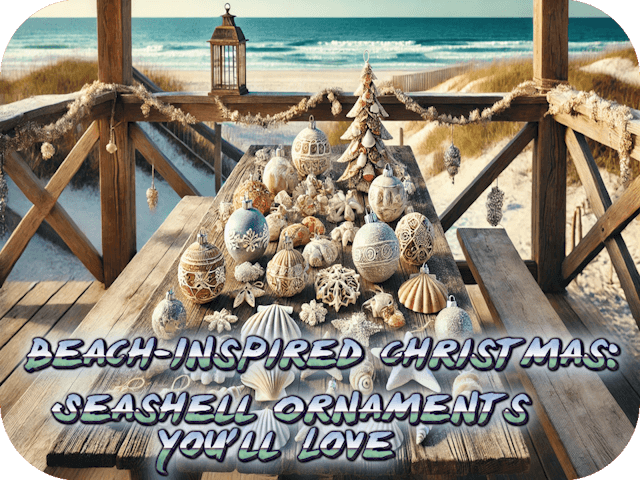 Beach-Inspired Christmas: Seashell Ornaments You’ll Love