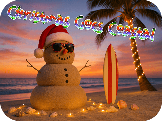 Christmas Goes Coastal