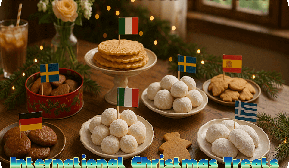 Bake the World a Cookie: International Christmas Treats to Sweeten Your August