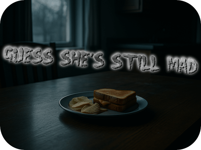 Guess She’s Still Mad