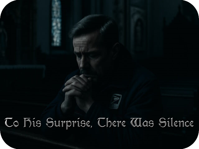 To His Surprise There Was Silence