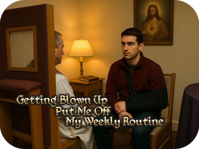 Getting Blown Up Put Me Off My Weekly Routine