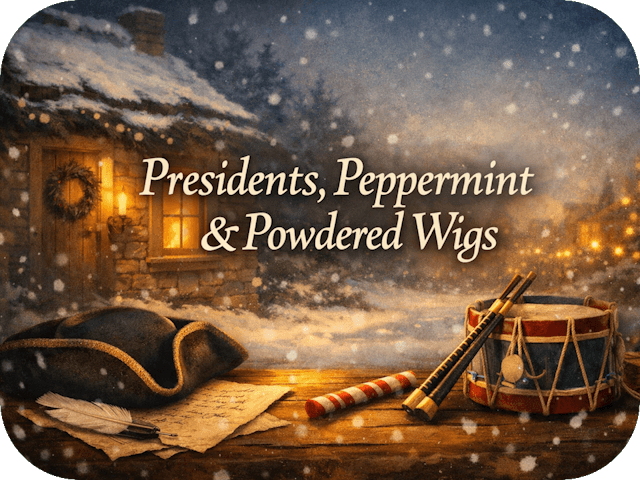 Presidents, Peppermint & Powdered Wigs