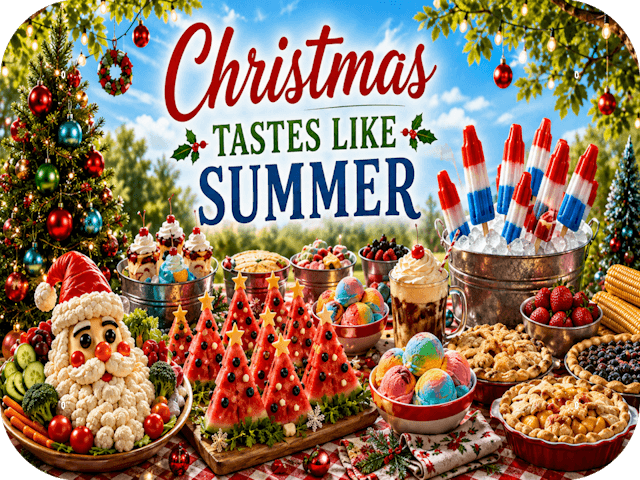 Christmas Tastes Like Summer